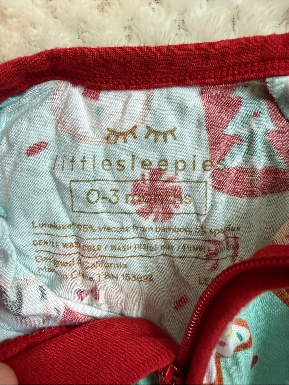 Little Sleepies - peppermint mocha